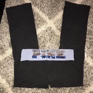 Victoria’s Secret PINK bling yoga pants